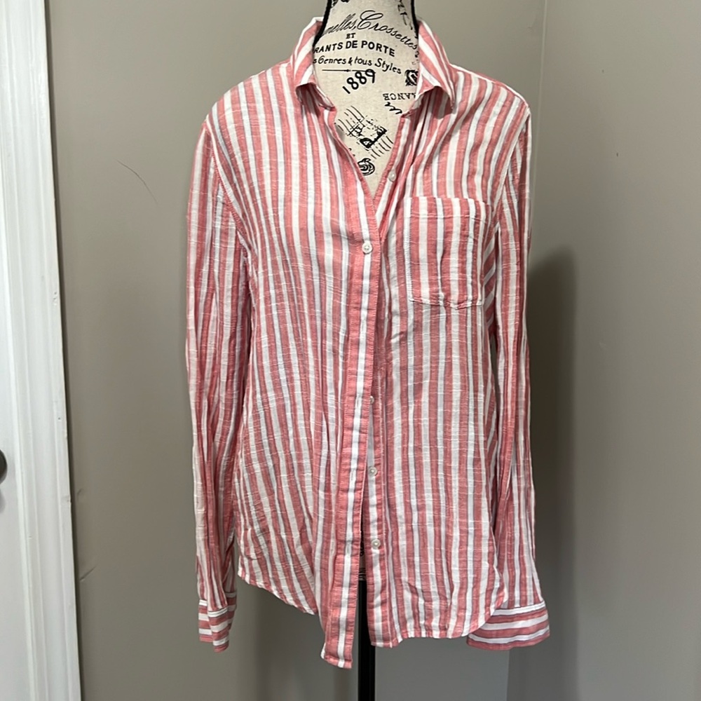 Lucky Brand Striped Button Down